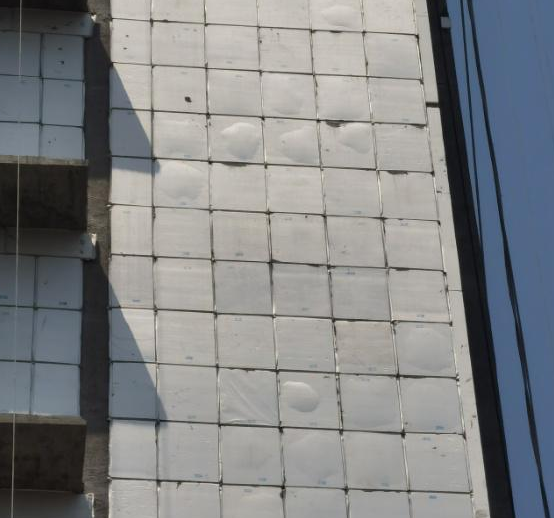 山東濟南|外墻保溫材料未按標準施工令人憂